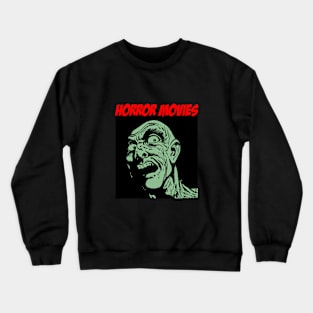 Horror Movies Art Crewneck Sweatshirt